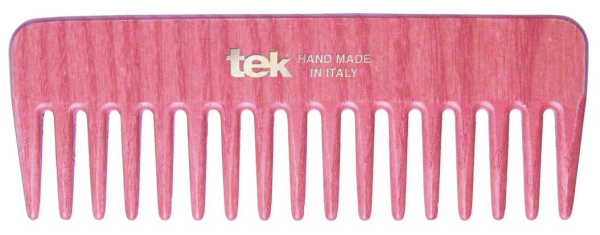 Tek MULTICOLOR grzebień w kolorze różowym