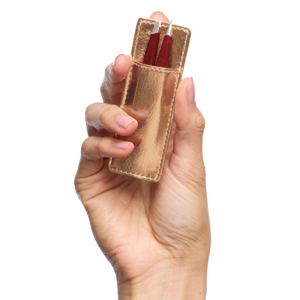 Tweezerman Vintage Rose Mini Tweezer Set - zestaw pęset w eleganckim opakowaniu prezentowym