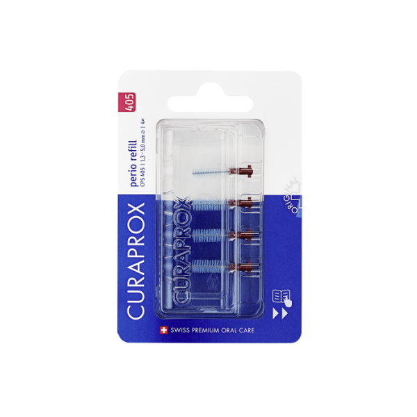 Curaprox CPS 405 perio – 1 op. zawiera 4 szczoteczek Refill