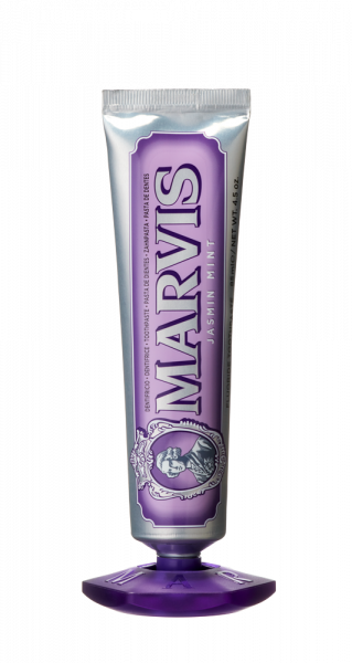 MARVIS stojak z tworzywa na pastę do zębów, fioletowy