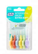 TePe Extra soft szczoteczki międzyzębowe, zestaw startowy, 6 szt.