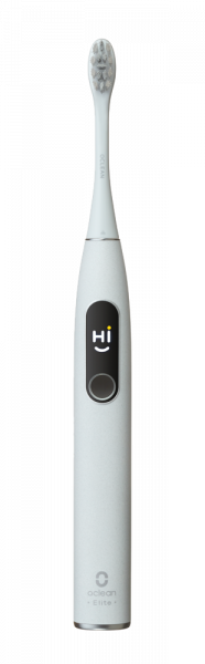 Oclean X Pro Elite - szczoteczka soniczna w kolorze wapiennym szarym