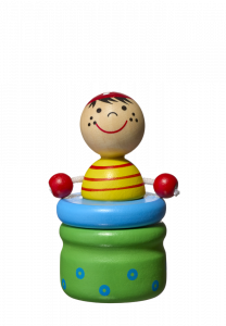 Drewniane pudełko na pierwszy ząbek PIRAT