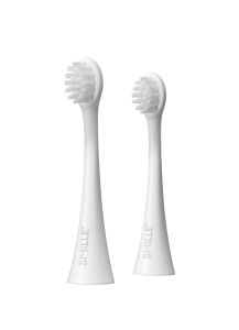 SMILLE Sonic Brush, końcówki wymienne MINI, białe, 2 szt.