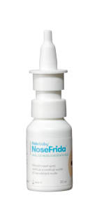 Frida Baby NoseFrida zestaw 3 w 1: aspirator + spray solankowy do nosa, 20ml + 10 filtrów higienicznych