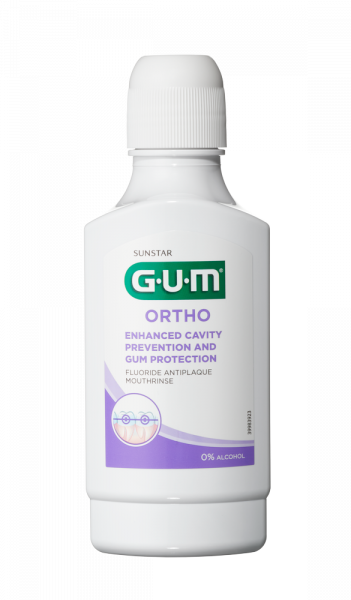 GUM Ortho płyn do płukania jamy ustnej CPC 0,05 %, 300 ml