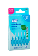 TePe Original międzyzębowe szczoteczki z bioplastiku 0,6 mm, niebieski, 6 sztuk, pudełko