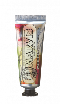 Marvis MARVIS Blossom Tea pasta do zębów z ksylitolem, 25 ml — Składniki i ocena
