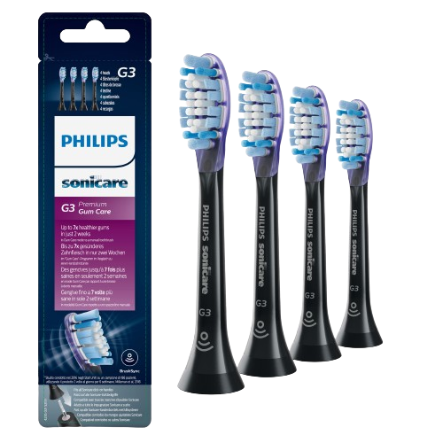 Philips Sonicare G3 Premium Gum Care Black HX9054/33, wymienne główki, 4 szt.