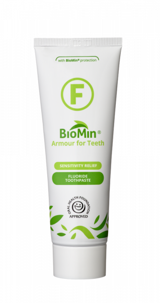 BioMin F pasta do zębów z fluorem do wrażliwych zębów, 75 ml