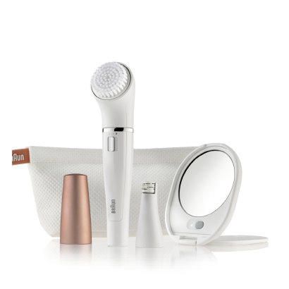 Braun Face 831 Beauty - Pierwszy depilator do twarzy ze szczoteczką do czyszczenia twarzy na świecie