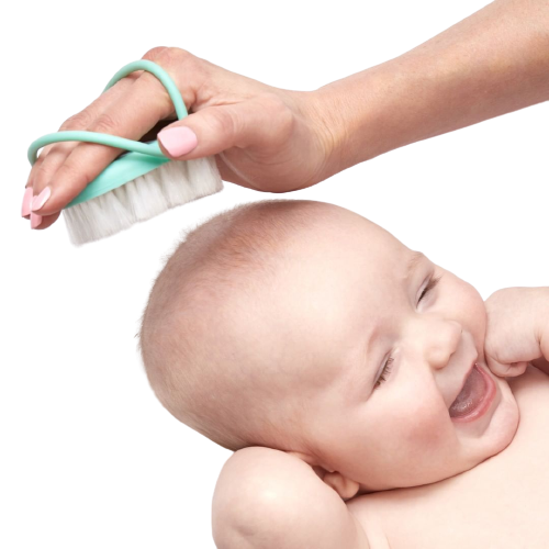 Fridababy zestaw do skóry głowy: grzebyczek i szczotka