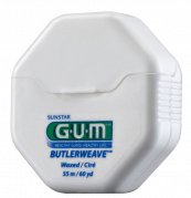 GUM Weave woskowana nitka do zębów, 55 m