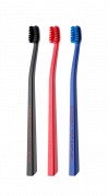 SWISSDENT COLOURS szczoteczki do zębów Soft-Medium (2+1 za darmo) - ZUG