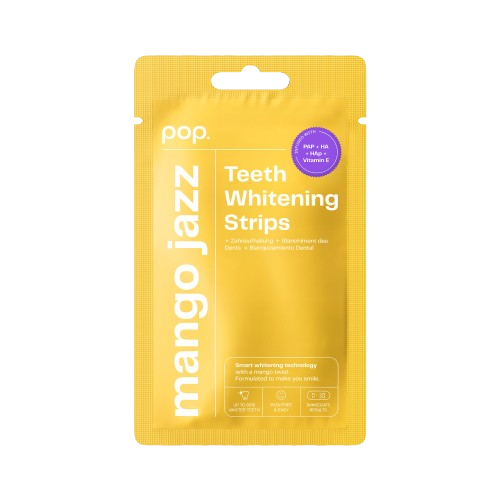 Pop Mango Jazz Teeth Whitening Strips, paski do wybielania zębów (7x2 szt.)