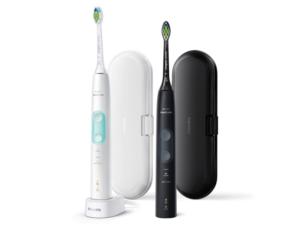 Philips Sonicare ProtectiveClean 5100 Black/White HX6857/35, (Deal Pack 1+1)
