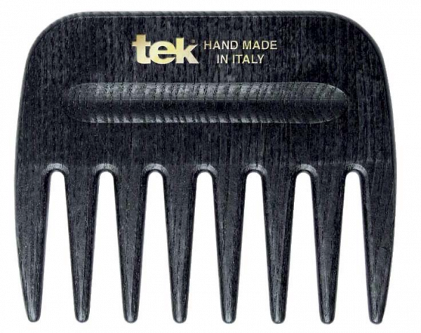 Tek AFRO COMB grzebień z szerokimi zębami w kolorze czarnym