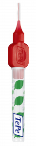 TePe Original szczoteczki międzyzębowe z bioplastiku 0,5 mm, czerwone, 6 szt.