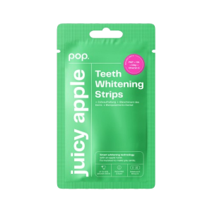 Pop Juicy Apple Teeth Whitening Strips, paski do wybielania zębów (7x2 szt.)