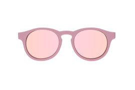 BABIATORS Polarized Keyhole Pretty in Pink, lustrzane okulary przeciwsłoneczne z polaryzacją, różowy, 0-2 lata