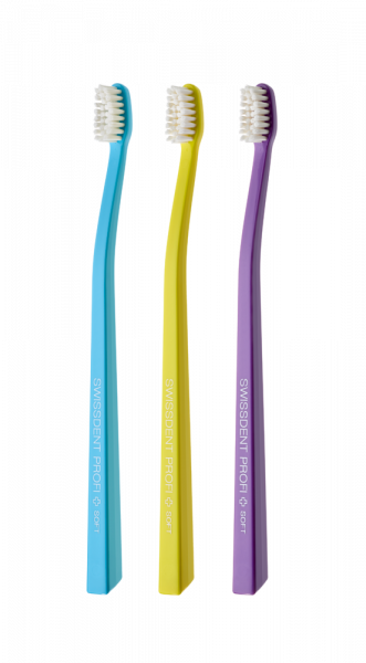 SWISSDENT WHITENING szczoteczki do zębów Soft (2+1 za darmo) - GSTAAD