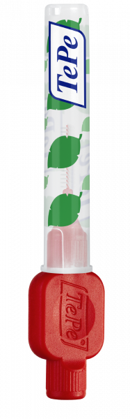 TePe Original szczoteczki międzyzębowe z bioplastiku 0,5 mm, czerwone, 6 szt.