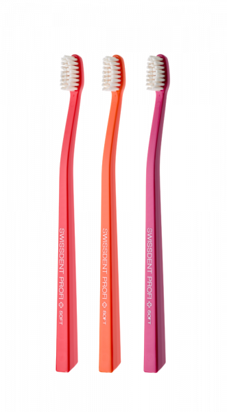SWISSDENT WHITENING szczoteczki do zębów Soft (2+1 za darmo) - BERN