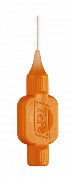 TePe Original szczoteczki międzyzębowe z bioplastiku 0,45 mm, pomarańczowe, 6 szt.