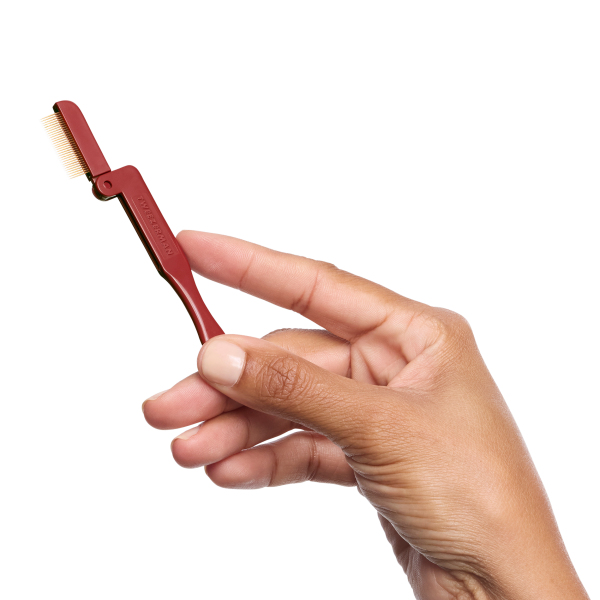 Tweezerman Vintage Rose Lash Set – zalotka i grzebyk do rzęs, dla doskonałego spojrzenia