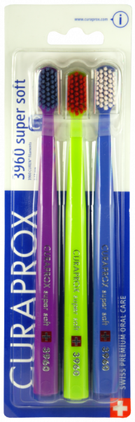 Curaprox CS 3960 Family Pack, Super soft , 3 szt.