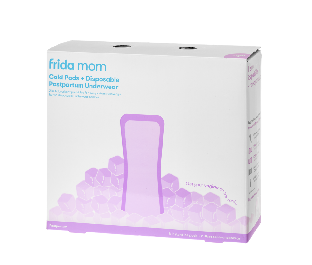 Frida Mom Ice Maxi wkładki chłodzące 8 szt. + majtki poporodowe 2 szt.