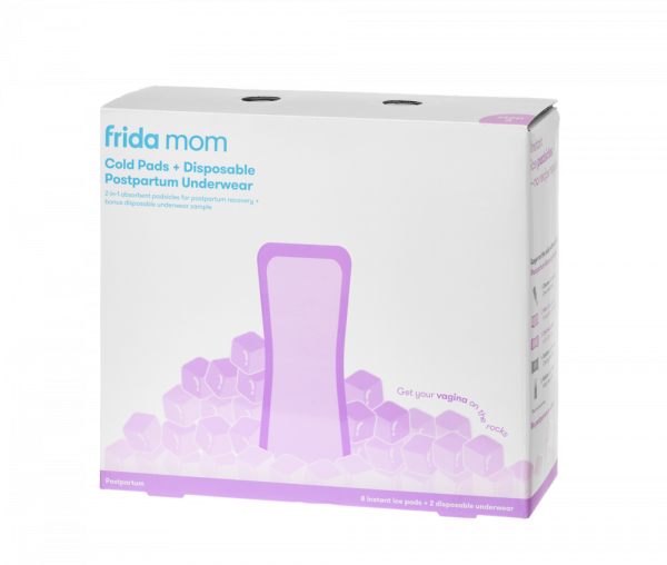 Frida Mom Ice Maxi wkładki chłodzące 8 szt. + majtki poporodowe 2 szt.