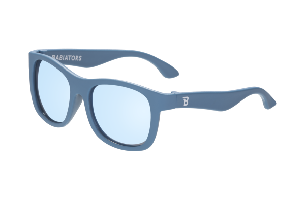 BABIATORS Navigator Midnight Blue, lustrzane okulary przeciwsłoneczne z polaryzacją, 3-5 lat
