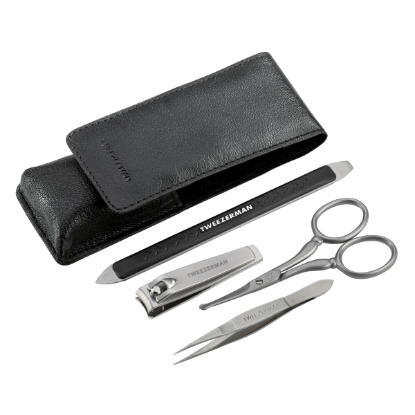 Tweezerman GEAR Essential Grooming Kit Zestaw dla mężczyzn