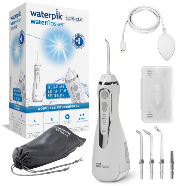Irygator Waterpik Cordless Advanced 2.0 WP580, biały