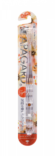 APAGARD szczoteczka zdobiona kryształem Swarovskiego, średnia