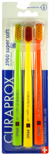 Curaprox CS 3960 Family Pack, Super soft , 3 szt.