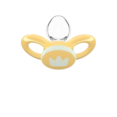 Dentistar smoczki ortodontyczne od 14 miesięcy, żółto-zielone