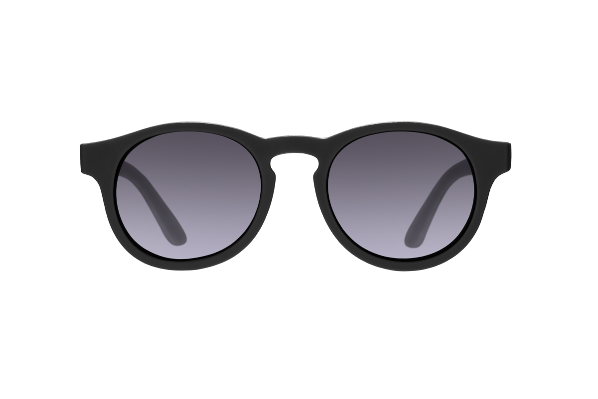 BABIATORS Polarized Keyhole Jet Black, okulary przeciwsłoneczne z polaryzacją, czarne, 0-2 lata