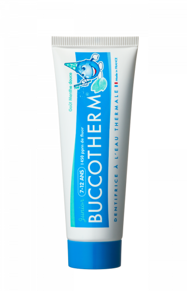 Buccotherm Junior pasta do zębów dla dzieci od 7 do 12 lat, delikatna mięta, 50 ml