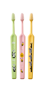 TePe Mini x-soft, szczoteczki do zębów dla najmniejszych, 2+1 gratis