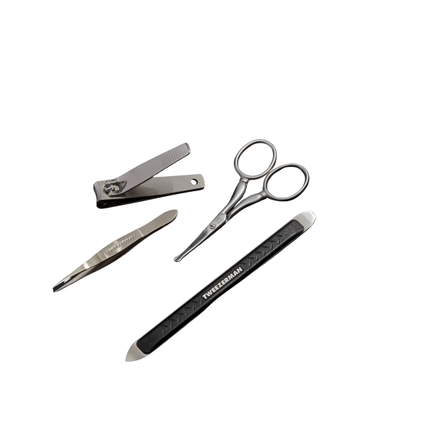Tweezerman GEAR Essential Grooming Kit Zestaw dla mężczyzn