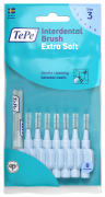 TePe Extra Soft szczoteczki międzyzębowe 0,6 mm, jasno niebieskie, 8 szt.