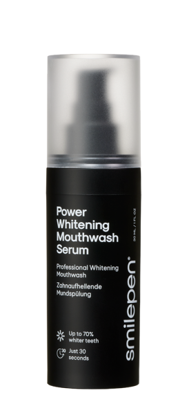 Smilepen Power Whitening Mouthwash Serum, serum wybielające i płukanka do ust, 30 ml