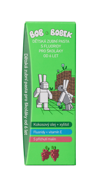 Bob a Bobek KRAFT – Misja czystych zębów! Pasta dla dzieci 6+, 50 ml