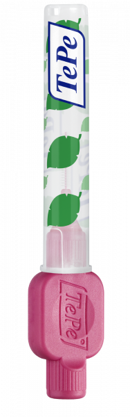 TePe Original szczoteczki międzyzębowe z bioplastiku 0,4 mm, różowe, 8 szt.