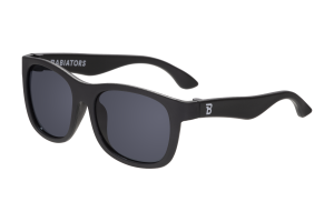 BABIATORS Navigator Jet Black, okulary przeciwsłoneczne czarne, 3-5 lat