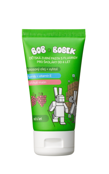 Bob a Bobek KRAFT – Misja czystych zębów! Pasta dla dzieci 6+, 50 ml