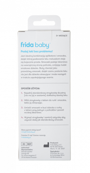Fridababy MediFrida smoczek z dozownikiem leku