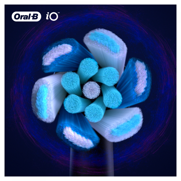 Oral-B iO Ultimate Clean Black zapasowa głowica, 4 szt.